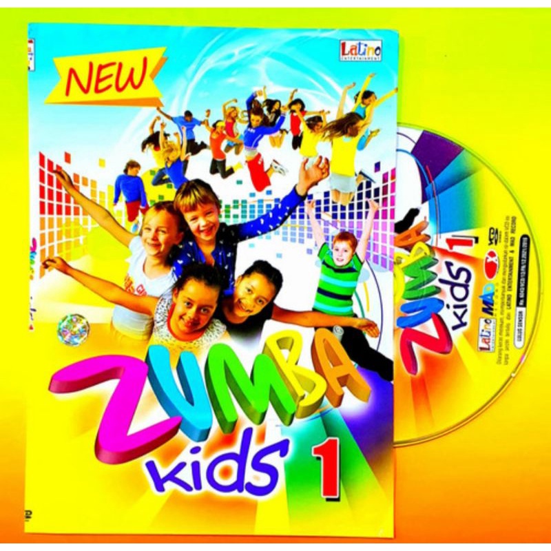 BEST QUALITY Promo Kaset Video Vcd Original Senam Anak Anak Zumba Kids TERLARIS DTS ENTERTAINMENT