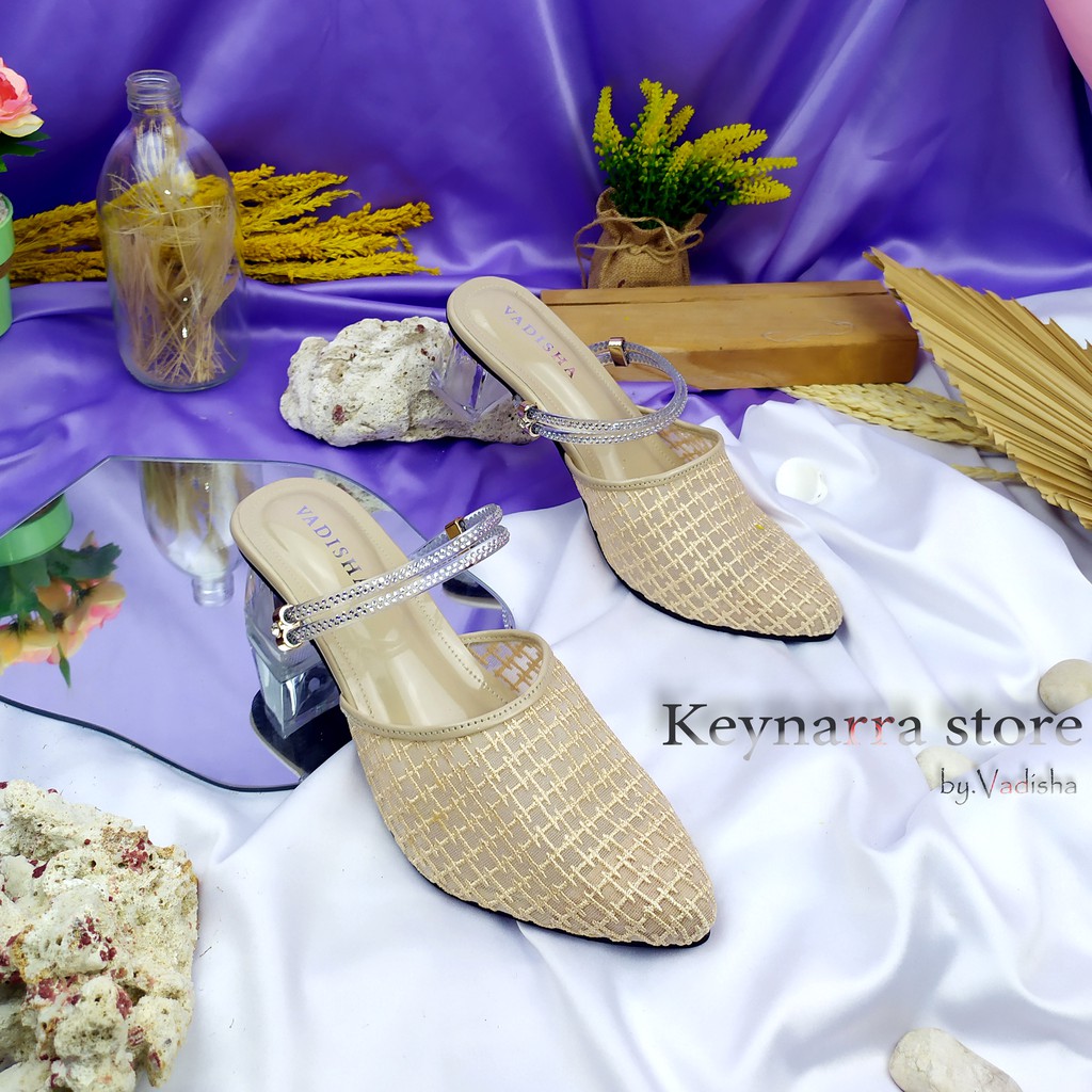 keynarra Best Quality   SENDAL HEELS  burkat delima MHK-01