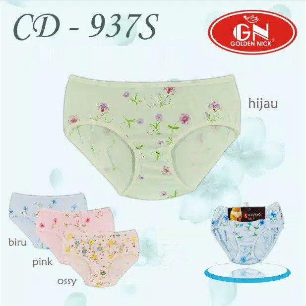 Celana Dalam Perempuan Golden Nick GN 937S / CD Cewek Wanita Golden Nick GN 937S