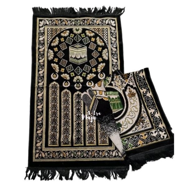 sajadah dewasa turkey turki besar 70x110cm umroh - SOUVENIR