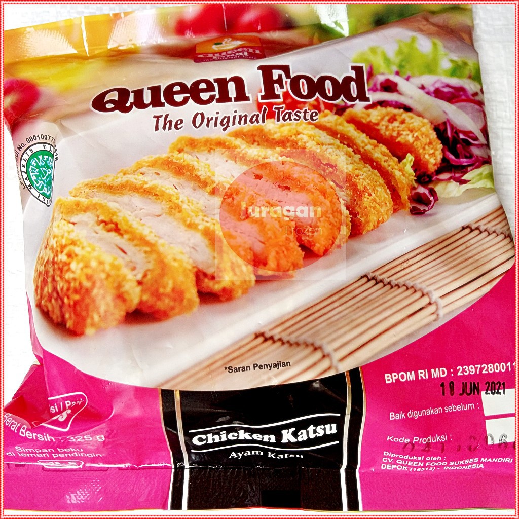 

CHICKEN KATSU QUEEN FOOD AYAM KATSU BENTO 325GR