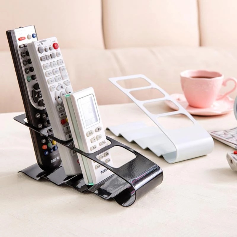 1Pc 4 Grid Home Desktop  Appliance Remote Control Stand Holder