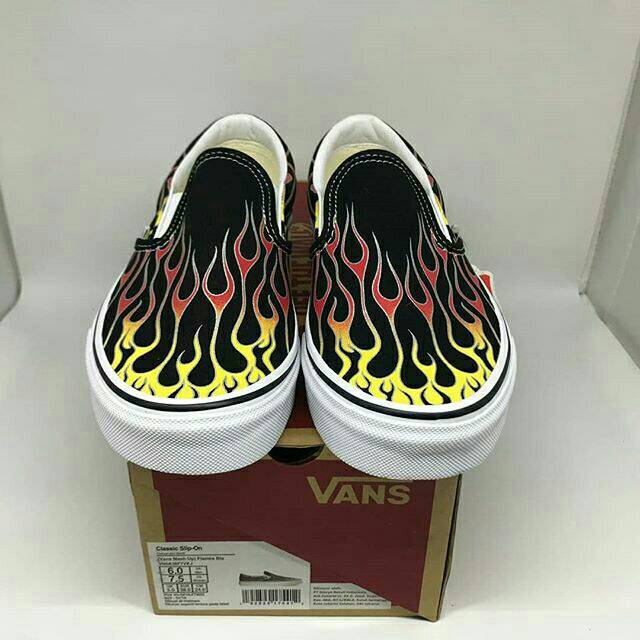 vans mash up flames