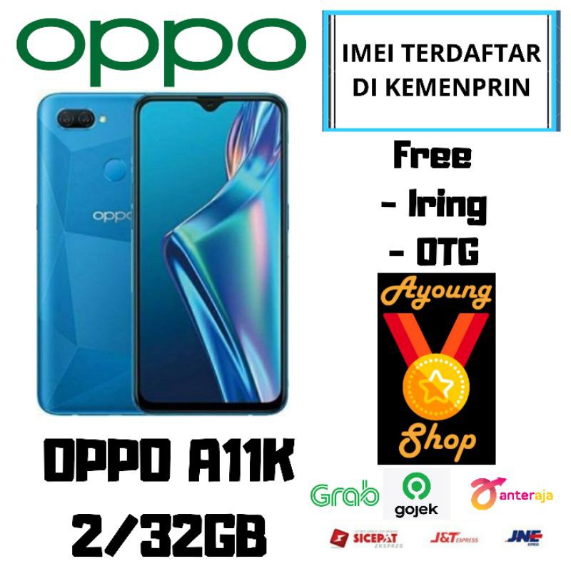 Oppo A11k A1k Ram 2 32gb Garansi Resmi Oppo Shopee Indonesia
