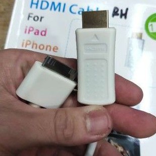 HDTV KABEL IPAD / KABEL HDMI TO IPHONE / HDMI TO ITOUCH / BUAT KE TV