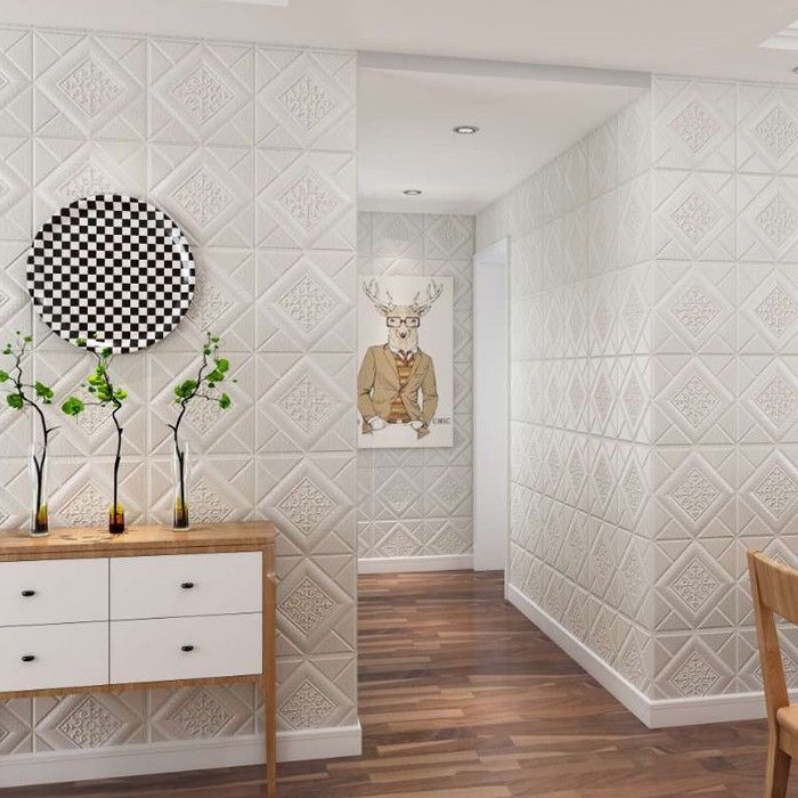 BISA COD!! Wallpaper 3D Sticker Dinding Ukuran 70X70CM • High Quality-4