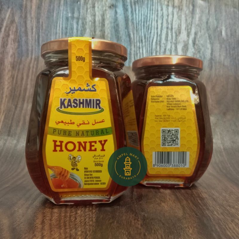 Madu Kashmir Original 500gr Pure Natural Honey Kashmir ½kg Asli