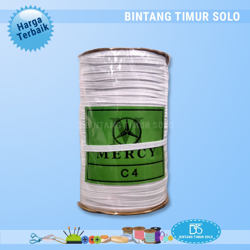 Karet Elastis Mercy C4 4 mm