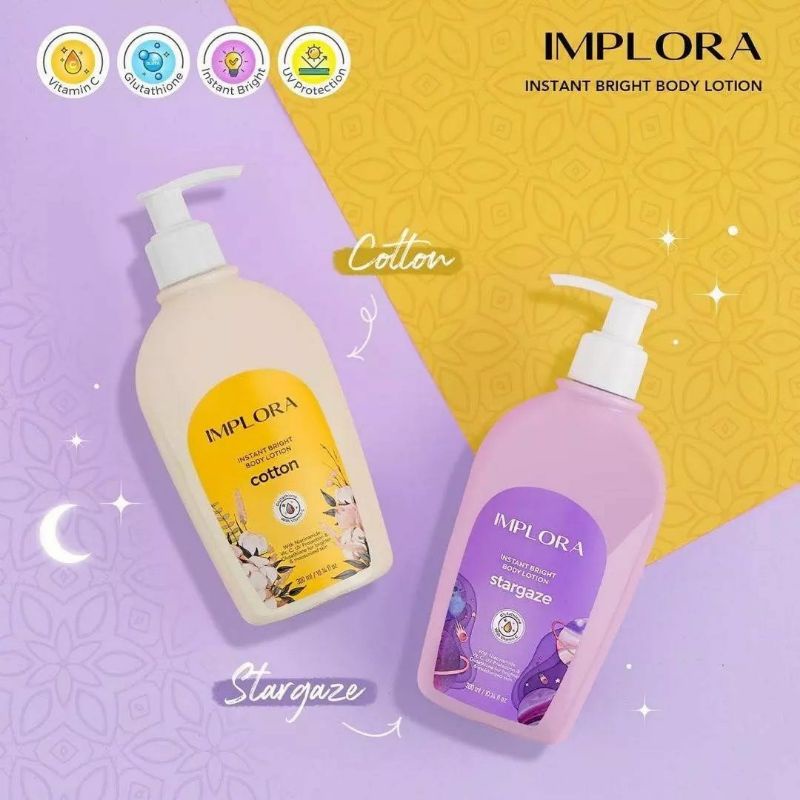 Implora Instant Bright Body Lotion