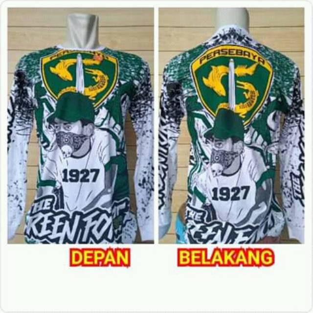 Kaos Persebaya lengan panjang