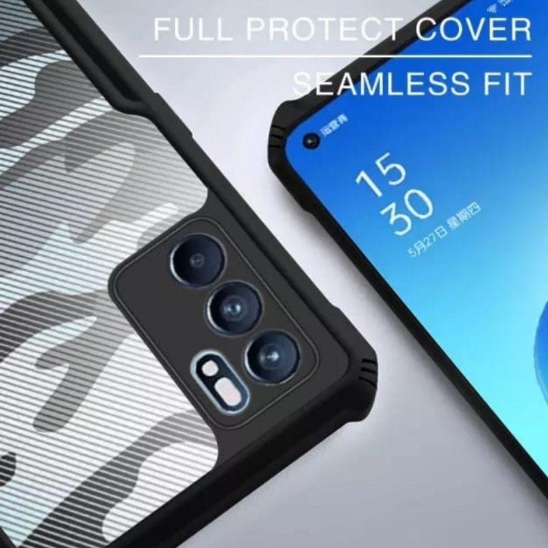 Oppo Reno 6 4G / Reno 6 5G Cover Beetle Rzant Camo Military Original Shockproof Soft Case Reno6