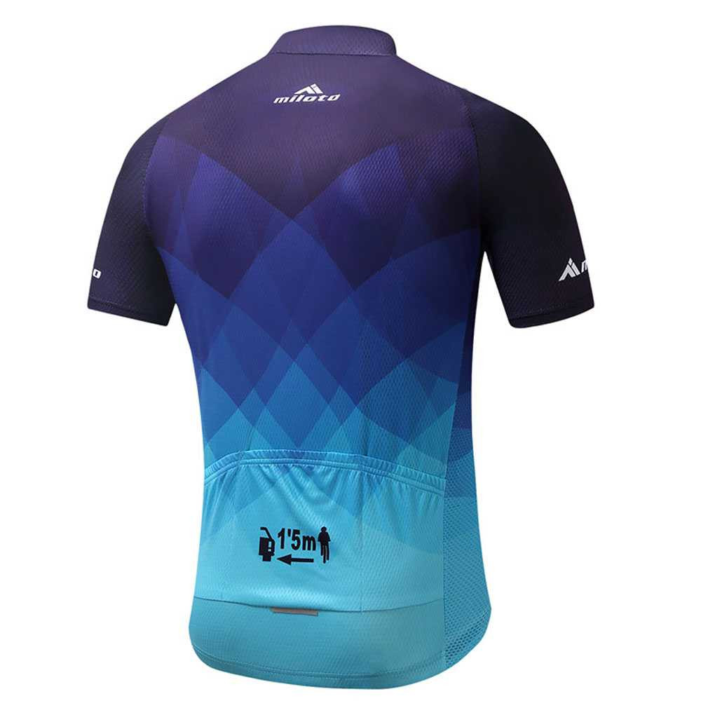 Jersey Sepeda Pria Roadbike MTB Pakaian Olahraga Short Sleeve Quick Dry Lengan Pendek Cepat Kering