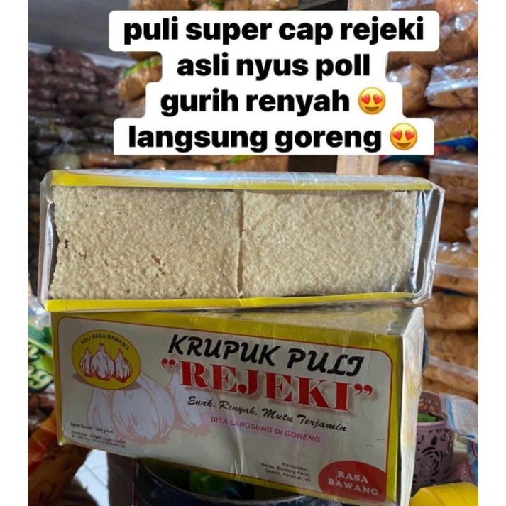 

Krupuk Puli Keripik Puli renyah gurih