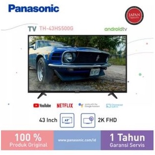 Panasonic LED Smart Android TV 43 Inch TH-43HS500G