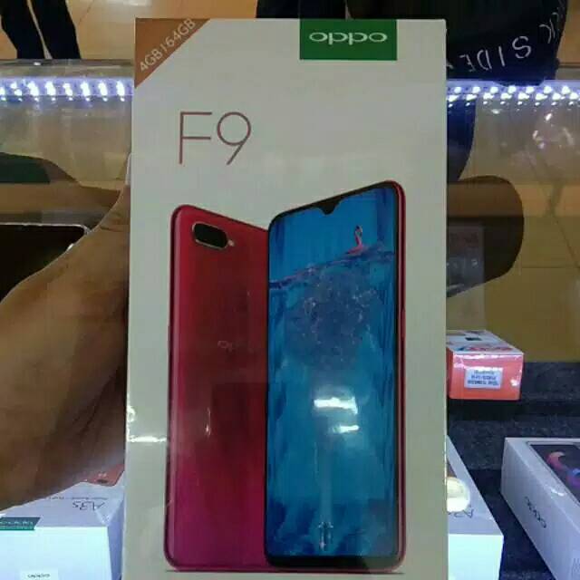 Oppo F9 Ram 4 Rom 64 Garansi resmi (Original)