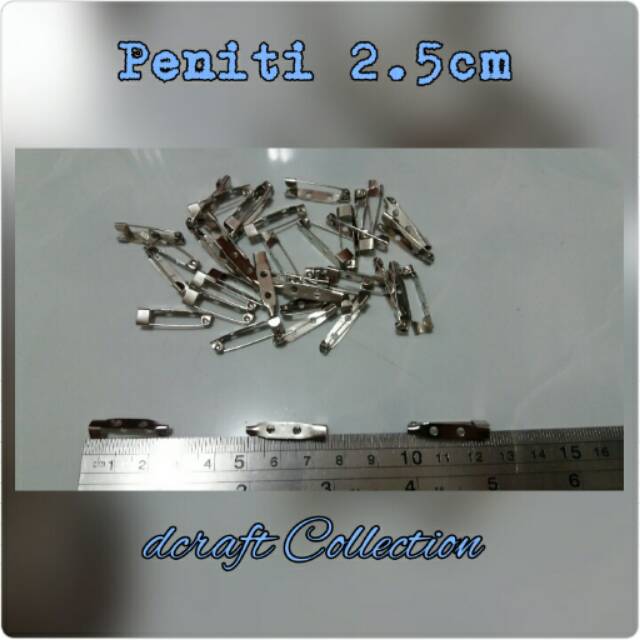 Peniti Bros 2.5cm Biasa per gross