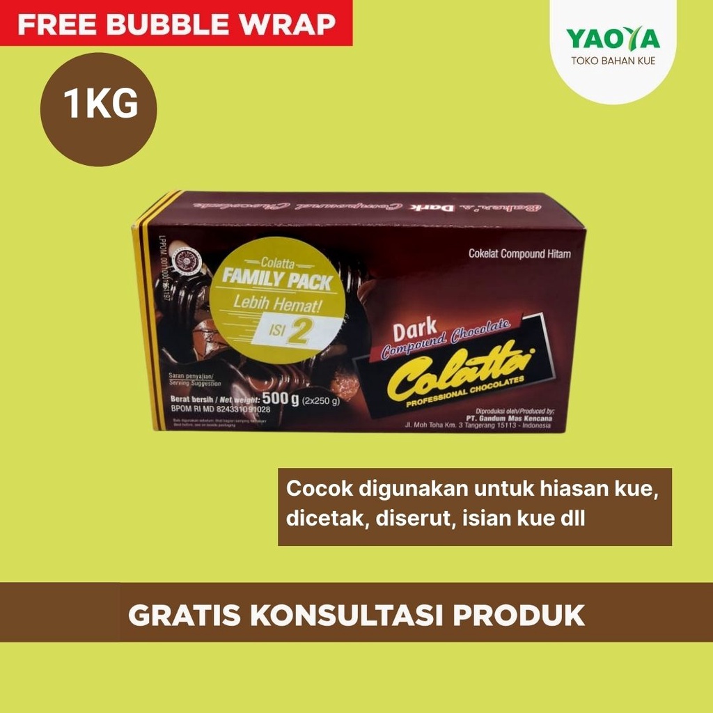 

COLATTA COMPOUND DUO 500G DARK