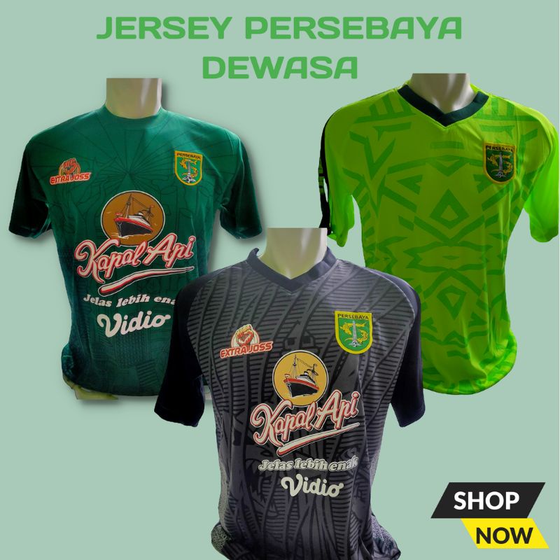 JERSEY PERSEBAYA HOME AWAY DEWASA MURAH