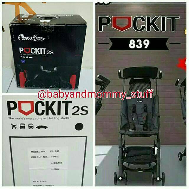 Cocolatte Pockit CL 789 Gen 5 dan Cocolatte Pockit x Bebe Apes CL 839 Gen 7
