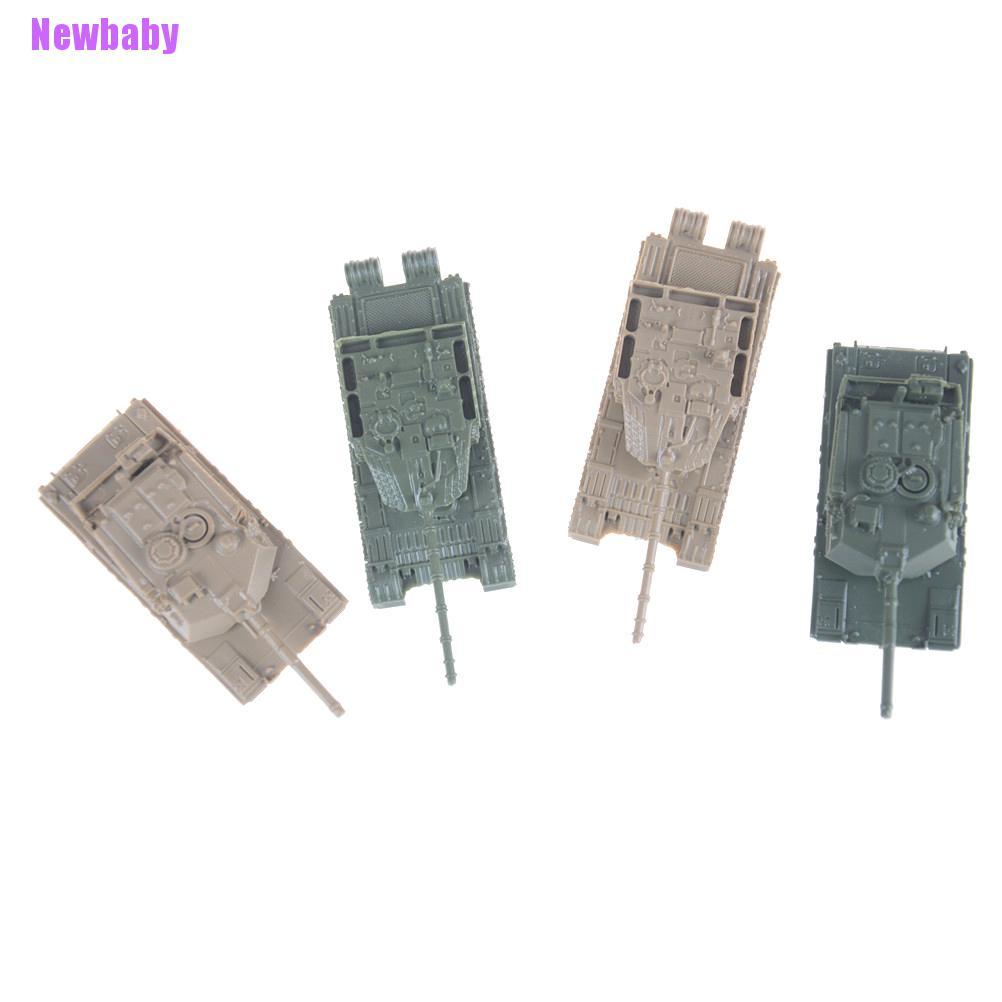 (Newbaby) Miniatur TANK Tempur MORDEN US M1A2 4D 99A Tanpa Kotak