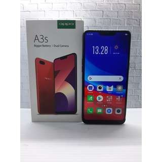 HANDPHONE HP OPPO A3S 2/16GB FULLSET SECOND SEKEN BEKAS