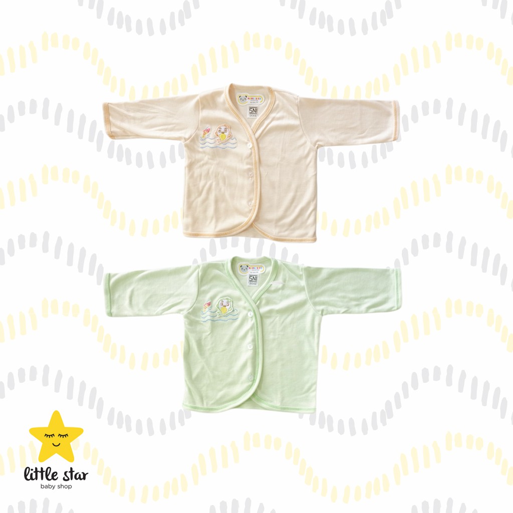 Mama Sien 3 PCS Kaos Atasan Lengan Panjang Anak Bayi Cewek Cowok