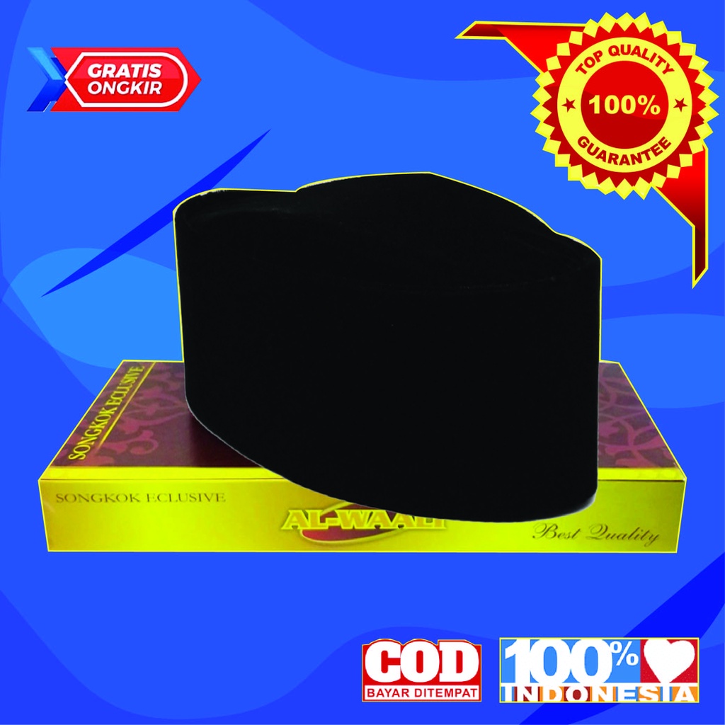 PECI HITAM-PECI, SONGKOK HITAM, SONGKOK, PECI HITAM POLOS, PECI SUSUN, PECI DEWASA