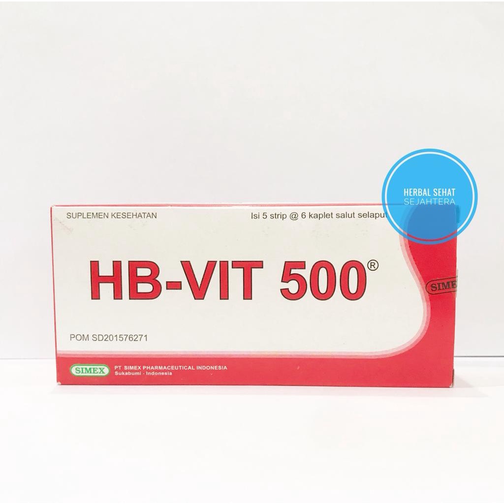 HB VIT 500 Hb Vit 500 HB- VIT hb vit - Multivitamin dan mineral untuk ibu hamik dan menyusui - Simex