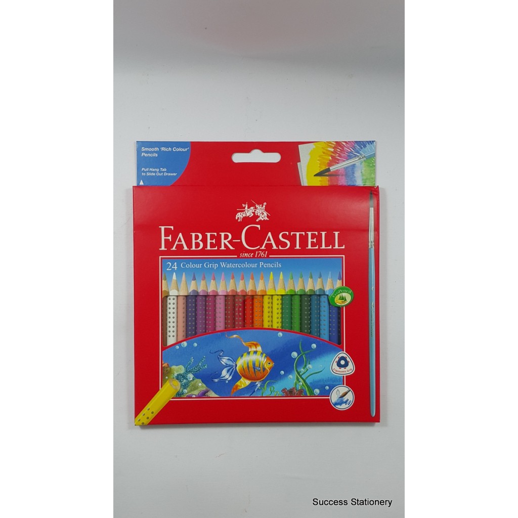 

FABER PENCIL WATER COLOR 24 GRIP DOT