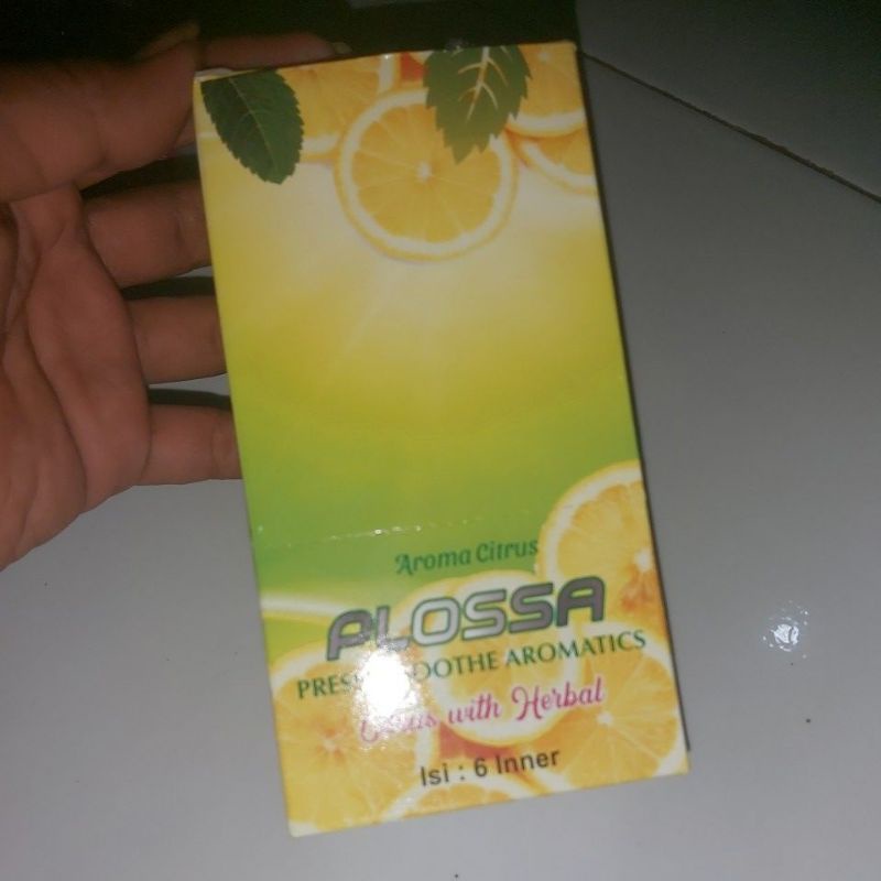 PLOSSA CITRUS WITH HERBAL 6PCS