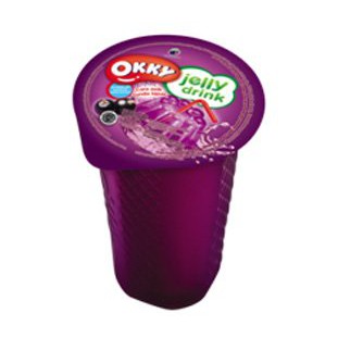 Okky Jelly Drink Blackcurrant - Oki Jeli Anggur - Okki Jelli Blackcurant