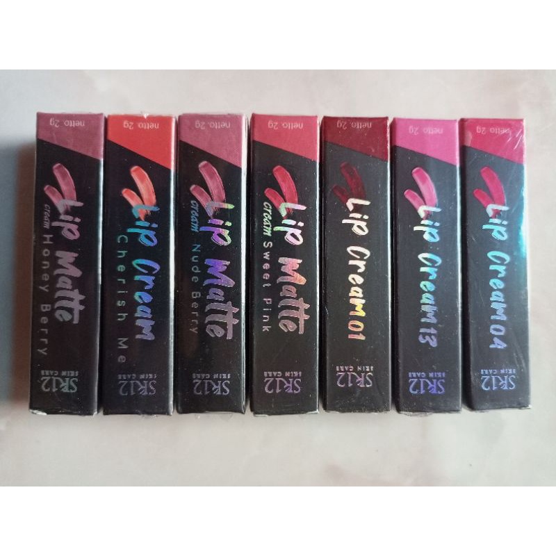 LIP CREAM SR12 LIPSTIK SR12 LIPSTIK SR12 HERBAL SKINCARE LIPSTIK MATTE