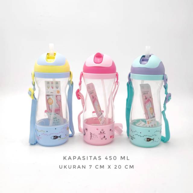 BOTOL AIR SHOTAY SEDOTAN 450 ML 6593 / Botol air minum shotoy 450 ml s1