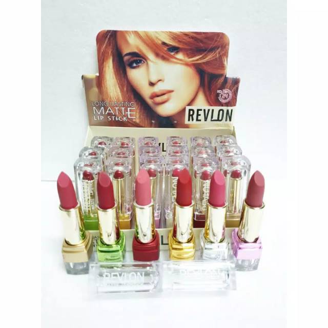 NF LIPSTIK REVLON HH22104 / Revlon Lipstick Longlasting Matte Kode HH22104
