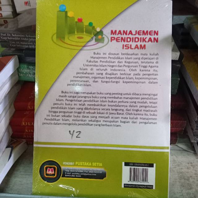 Manajemen Pendidikan Islam Saefullah Original Shopee Indonesia