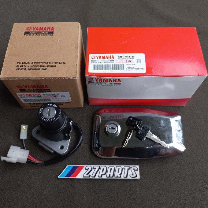 KUNCI KONTAK & KUNCI TANGKI SET RX KING NEW YAMAHA ORIGINAL