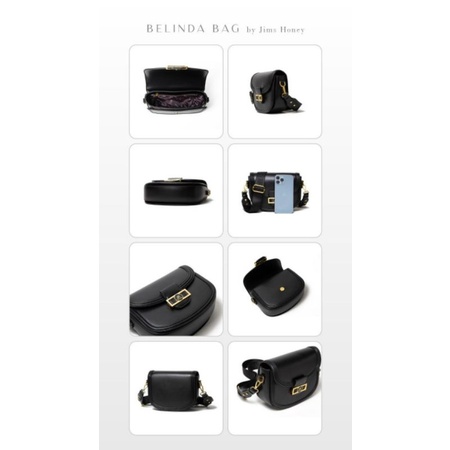 Belinda Bag JimsHoney Original Tas Selempang Wanita Realpic Cod Tas kulit sling bag official store