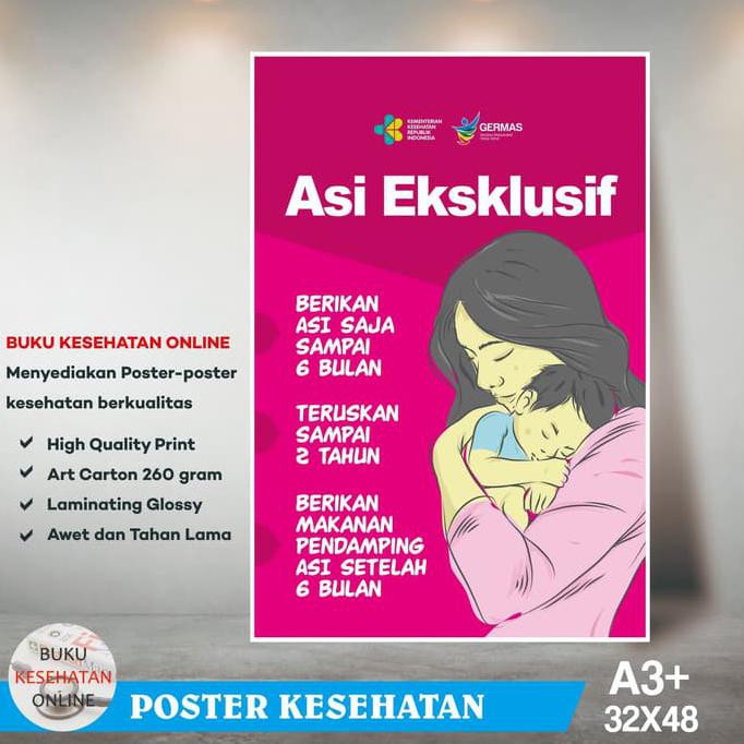 

Poster Kesehatan ASI EKSKLUSIF (2) - LAMINATING GLOSSY OBRAL