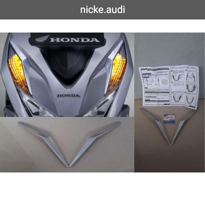 Aksesoris Garnish Winker Sein Beat Street 2020 2021 2022 2023 Original Honda