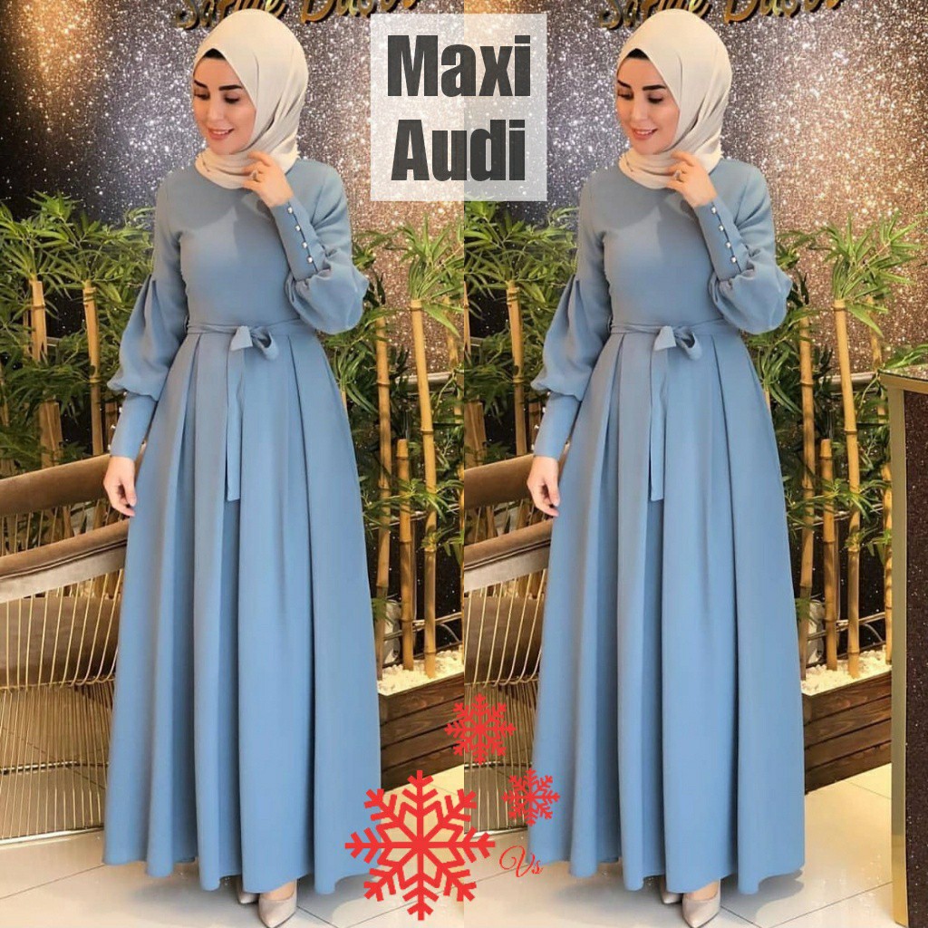 MX AUDI Busana muslim wanita Baju Dress muslim wanita modis