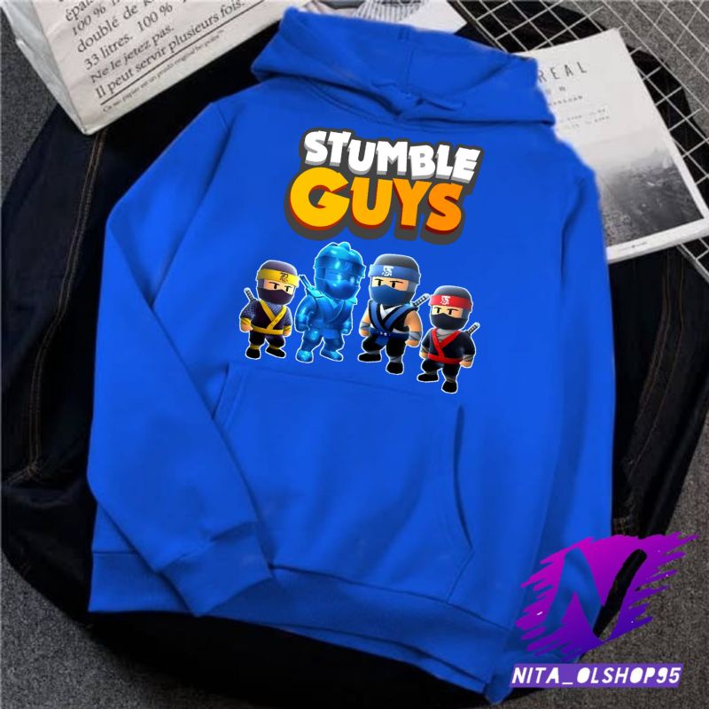 HOODIE STUMBLE GUYS SWEATER ANAK STUMBLE GUYS NINJA