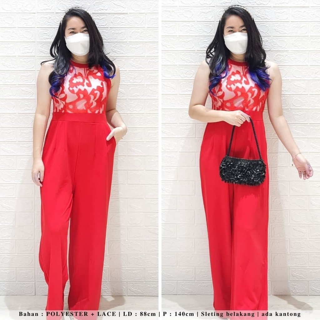 890 red fire jumpsuit