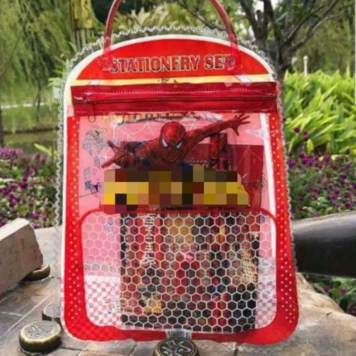 

IHOA STATIONARY SET FREE BAG / SET ALAT TULIS ANAK SEKOLAH MOTIF KARTUN. xhzy929