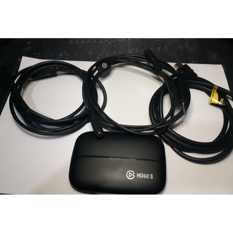 Elgato HD60S Lengkap Plus Kabel Chat Link SECOND/ BEKAS