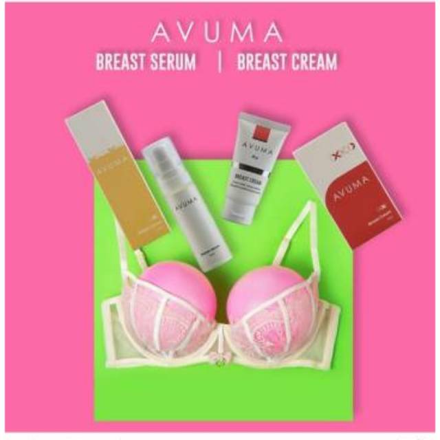 Avuma Breast Serum dan Breat cream Pembesar Payudara