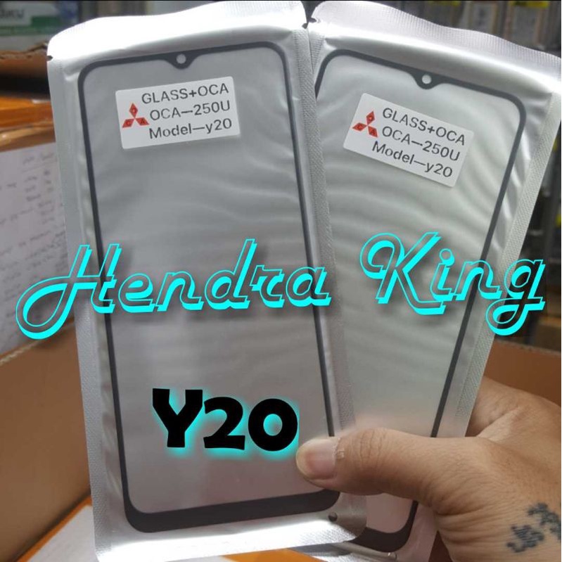 Kaca lcd Vivo Y20 glass