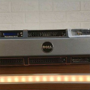 SERVER DELL POWER EDGE R710 INTEL XEON E5620 SINGLE PROSESOR RAM 16GB DDR3 HDD 600GB BERGARANSI