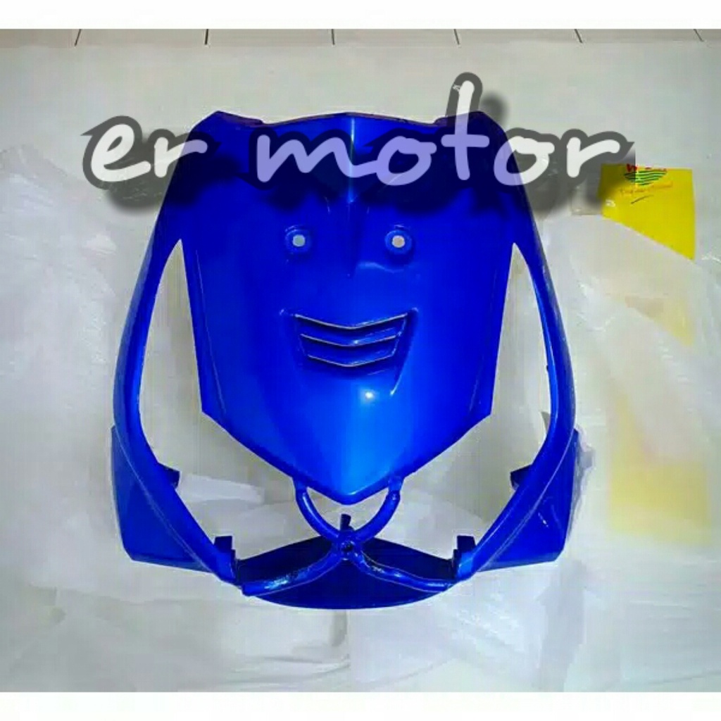 TAMENG DEPAN HONDA BEAT KARBU BIRU