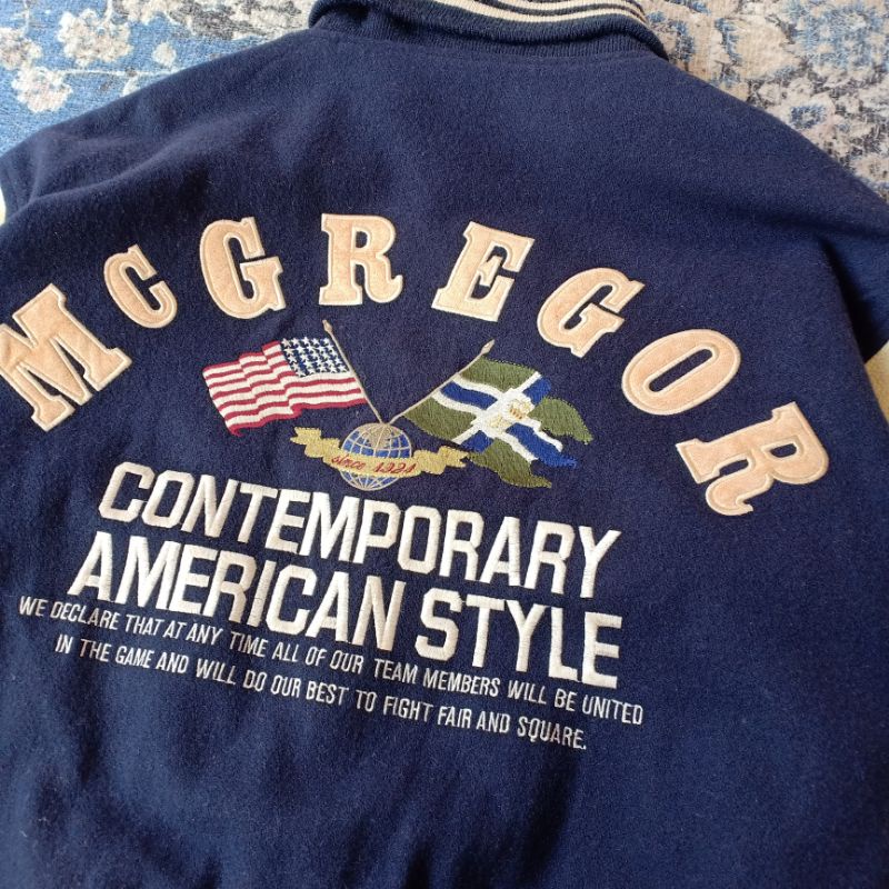 Thrift Jaket Varsity / Varsity Vintage / Varsity McGregor