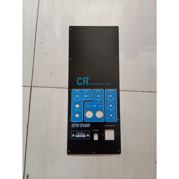CR panel speaker aktif 16 x 40 kit plat speaker aktif power amplifier 16x40 cmharga per pcs